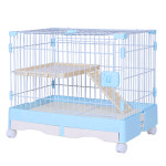 펫츠핸들러 PH-F812 토끼 친칠라 페렛 럭셔리 케이지 중형 블루 : 톰스패밀리