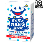 엘비 무럭무럭 칼피스 키즈 음료 125ml 12개 : DOUBLEMODE