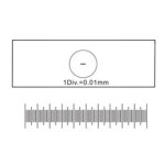 Micrometer Calibrator 10um 교정자 현미경자 스케일바 : 테크피아