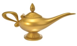(22년 7월 15일 발매) 디즈니스토어 알라딘 지니 LED 라이트 마법 램프 Aladdin 30years / 4550424788276 : AEJAPAN