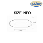 국산 덴탈 마스크 숨쉬기 편한 여름용 3중필터 비말차단 개별포장 일회용 컬러 60매 대형 : 재니쓰홈