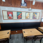DB56 군산 익산 완주 분식집 떡볶이집 김밥집 청년다방 프랜차이즈 붙박이의자 쿠션제작 : 대성쇼파