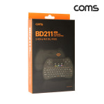 2.4G 안드로이드 무선 미니 키보드 마우스 터치패드 PC 본체 컴퓨터 연결 스마트 TV 제조사 모델따라 한/영 전환키 제한 BD211 : 플렉스프리즘