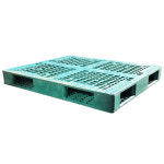 중하중용 양면 파렛트 24kg / 1300X1100X150 녹색 플라스틱 파레트 : 플라스틱상자