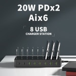 온가족 충전기 많은 USB 정리대 탭 휴대폰 블루투스 : 직구담다