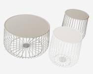 쏠메이트 낮은 티 커피 테이블 원형 탁자 철재 업소용 테이블 SDG-346A : 쏠 메이트