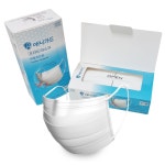 100매 애니가드 KF-AD 비말차단 마스크 일회용 덴탈 성인용 대형 : 정원