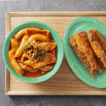 멜라민 식기 나혼산 이국주 학교앞 분식집 떡볶이그릇 포장마차 캠핑 레트로 중국집 짜장 짬뽕 분식접시 : JHKOREA