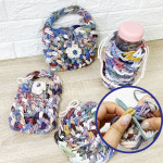 양말목 티코스터 만들기 업사이클링 재활용 가방 만들기 DIY 초등 청소년 환경 교육 활동 : 퍼니 팩토리