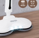 신일 듀얼 물걸레청소기 LED 조명 불들어오는 회전 무선 청소기 : 러너온샵