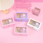 원목 오르골 거울 음악 보석 상자 생일 선물 단단한 나무 귀여운 유니콘 103 : 우주최강상점