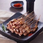 초램 프리미엄 양갈빗살꼬치 냉동 200gX2pack+북경시즈닝 : 초램양고기