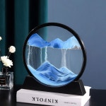 모래멍 모래시계 sandscape in motion display 3d 모래 시계 깊은 : 비빙