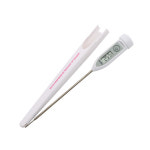 아쿠바 방수 디지털 중심 탐침온도계 베이킹 제과 제빵 조리 고기 스테이크 심부온도 측정 : JNB coffee