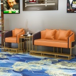 당구장 인테리어 고급 럭셔리 가죽 의자 : 원더웨이브