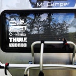 차량용 자동차 캠핑스티커 방수 꾸미기 세트 카라반 데칼 로고 차량용 노트북 1번세트 : 화이트팩토리