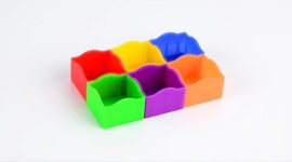 당구장 컬러풀 초크 케이스 1개 줄판 프레데터초크 DS그립 : 럭스빌리어드