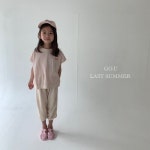 고유 유아동 여름신상 이쁜배색 티셔츠 자매룩 형제룩 남매룩/북유럽풍 데일리룩 : 보보슈슈