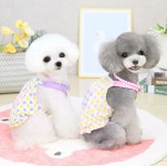 강아지 여름옷 포켓 곰돌이 멜빵 나시(2color) : 로와네일몰