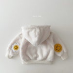 FW 겨울 남아여아공용 스타일리쉬 등원룩코디 아동후리스자켓 데일리베베 꽃스마일후리스 : 보보슈슈