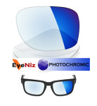 EyeNiz 오클리 홀브룩(미러변색 아이스 블루)변색 교체렌즈 라이딩 스포츠 패션렌즈 : 레반트 오클리선글라스 렌즈