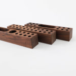 붓과가위 | 펜 / 붓 꽂이 (Walnut) 3type : 몽 목