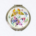 따숨 휴대용 예쁜 자개 손거울 나전칠기 공주 거울 외국인선물 : 따숨방