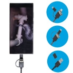 풀HD 500만화소 하수구내시경 스마트폰내시경 배관내시경카메라 관로탐지기 : 유니앤리치상사