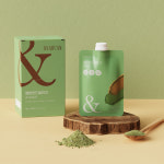 앰퍼샌드 식사대용 단백질 쉐이크 식물성 분리 유청 보충제 파우치 초코&말차맛 1박스 5팩 : 얌쿡 맛있는 다이어트 식단