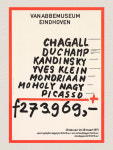Jan Van Toorn 얀 반 툰 전시 포스터 Exhibition 1971 액자 : 갤러리 다듬