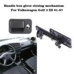 도어캐치 자동차부품 for vw v kswagen g f mk3 vento jetta 글로브 박스 구획 핸들 캐치 래치 : 투에이치79