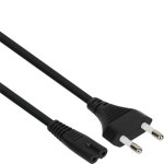 국산 컴퓨터 파워 케이블 하얀색 모니터 전원 선 3구 AC 코드 화이트 0.5M : 파워네트정보통신