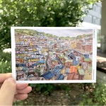 엽서s 부산 감천마을 풍경 : 책방블루