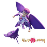 내친구 반인반어 2단 변신 액션 피규어 캐릭터 장난감 물고기 로봇 어린이 : 아이비젼토이