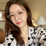 예쁜 컬러 패션 안경 퀄리티 높은 고급 하금 안경테 자외선차단 하금테 반무테스타일 : 아이러브안경