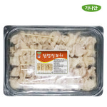 가나안식품 국내산 닭껍질꼬치 20개 닭스킨 똥집 목살 염통 꼬치 숯불 구이 캠핑음식 : 가나안 식품