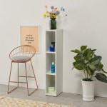 다용도 슬림 수납 선반 보조장 원목 수납함 사무실 탕비실 원룸 아이방 좁은 집 공간 가로 틈새 작은 폭 좁은 전면 모듈 미니 우드 3단 책장 200... 