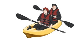 [울산수상레저] 카약(2인승) : 주식회사 요트탈래