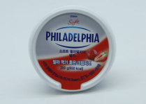 필라델피아 냉장 크림치즈 딸기맛 200g : 산들치즈