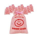 굿럭 스마일 마소재 포장 주머니 대 : 나우씨 인터네셔널