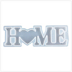 레진 아트 공예 실리콘 몰드 문자 HOME 압화 만들기 : 프레스코21