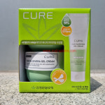 김정문알로에 큐어 맥시 알로에베라 겔 크림 250mlX2+70ml 진정 보습 수딩젤 : 마진가제로