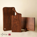 나무달 나무도마 월넛 명품 수제 고급 원목 우드 호두 플레이팅 S : 나무달