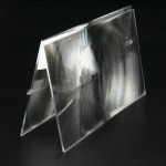 광학용품 3.5 인치  7 인치 diy 전화 프로젝터 프레넬 광학 pmma 스레드 집광 : 판다주주