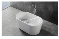 라우체 노아107 프리스탠딩 이동식  타원형 아크릴 고급 반신욕조 : 조은바스