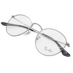 가벼운 슬림라인, 레이밴 메탈 안경테 연예인 동글이 50사이즈 0RX 3447V 2620 : Dasoni 2