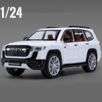 자동차모형 다이캐스트 124 도요타   랜드 크루저 gt 프라도 suv 합금 모델 금속 : 커미지샵