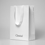 클리마인드 퓨어 화이트 쇼핑백 : 클리마인드