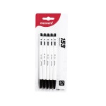 모나미 153 볼펜 0.7mm 흑5입 : 코성유통