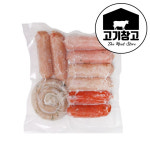 모듬 소시지500g / 소시지/소세지/캠핑/안주/야식 : 고기창고